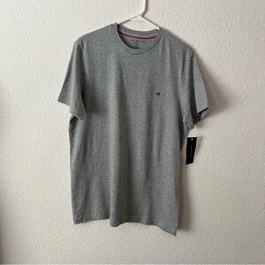 Tommy Hilfiger Gray Crew Neck Short Sleeve Tee Size S (34-36)
